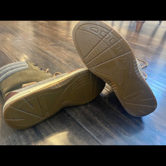 Sperry top sider Marella ankle booties green sz 6 - Picture 5 of 7